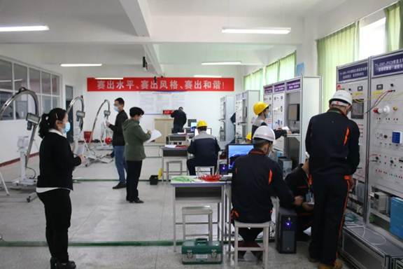 【技能大赛】2021年自治区职业院校技能大赛暨全国职业院校技能大赛新疆区预赛能源动力工程分院赛点比赛持续进行中