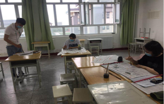 【学院新闻】传承优秀传统文化 ——建筑工程分院书法社团开展活动
