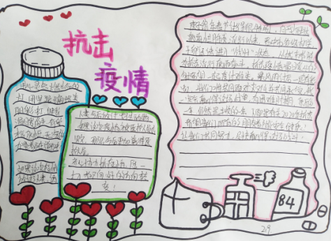【学院新闻】用画笔抗击疫情！